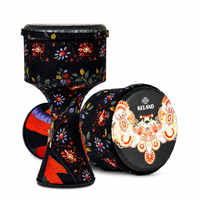 Djembe ABS de 8,5 pouces, instrument de percussion portable pour la salle de classe, les festivals, les bandes scolaires et les répétitions