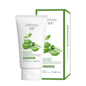 Exfoliante exfoliante de Aloe Vera que reduce los poros, elimina el aceite de espinillas, Peeling, Limpieza Profunda, Gel exfoliante facial hidratante - Product Image 6