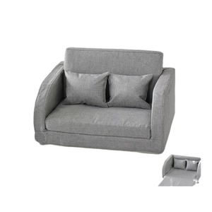 เตียงโซฟาพับได้สำหรับเด็กพร้อมหมอนผ้าสีเขียวโฟมยืดหยุ่นสูงสำหรับห้องนอนเด็กสไตล์ทาทามิอเนกประสงค์ - Product Image 3