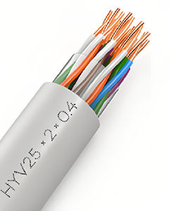 <span class=keywords><strong>Cable</strong></span> de comunicación 300V 24AWG CAT6 Conductor de cobre puro Aislamiento de PVC para CCTV Red de datos telefónicos Certificado CE RoHS UL - Product Image 4