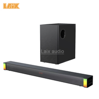 Système de Son TV Home Cinéma avec Barre de Son, Tables de Mixage Audio et Caisson de Basses Sans Fil