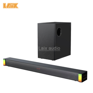 Hệ thống loa soundbar cho rạp hát tại gia với bộ trộn âm thanh, loa thanh và loa siêu trầm không dây - Product Image 2