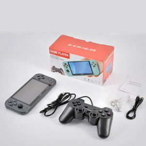 X20 Retro Cầm Tay Trò Chơi Máy Nghe Nhạc 5.1 Inch 8GB Xách Tay Video Trò Chơi Giao Diện Điều Khiển Với 6000 Retro Trò Chơi Tương Thích Với <span class=keywords><strong>PS4</strong></span>/NES/GBA - Product Image 6