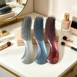 A803 Nuevo Peine de Cuchilla para Peinar el Cabello, Herramienta de Moda para Uso Doméstico, Dientes de Nylon, Mango de PP, Peine Común - Product Image 4