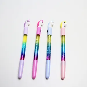 Most Popular Unicorn Multicolor Children Stationery Lights-up Shining Fairy Pen