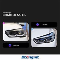 Phares à LED Accessoires de voiture Convient aux systèmes d'éclairage automobile 19-22 BMW X5 Ensemble de phares G05 Feux à LED de voiture