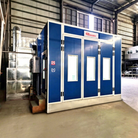 Cabine de peinture à infrarouge QX Factory en promotion – Cabine de pulvérisation automobile, cabine de peinture pour voitures, cabine de retouche automobile