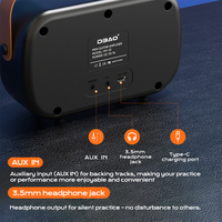 Mini amplificateur de guitare rechargeable, amplificateur de son portable pour guitares électriques