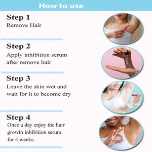 Set Krim Penghilang & Penghambat Rambut <span class=keywords><strong>Dr</strong></span> Vanbsy untuk Wajah & Tubuh Wanita, Formula Organik Alami dengan Aroma Segar untuk Semua Jenis Kulit - Product Image 5