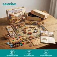 Jeu de cartes de planification urbaine et d'ingénierie civile à double paroi avec base et couvercle, haute précision, pour carton gris de 2,5 mm