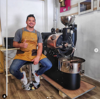 Machine à torréfier le café industrielle et commerciale Santoker R3 1 2 3kg, Tostadora De Cafe Santoker Coffee Roasters