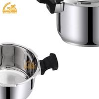 Autocuiseur en aluminium de 6 litres avec 6 systèmes de sécurité, fermeture du couvercle extérieur et couvercle de la marmite