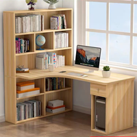 Bureau d'ordinateur en forme de L pour enfants, petit bureau d'apprentissage familial