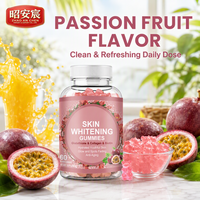 Gummies éclaircissantes pour la peau au glutathion, collagène et biotine, véganes, sans sucre, OEM, marque privée, vente en gros