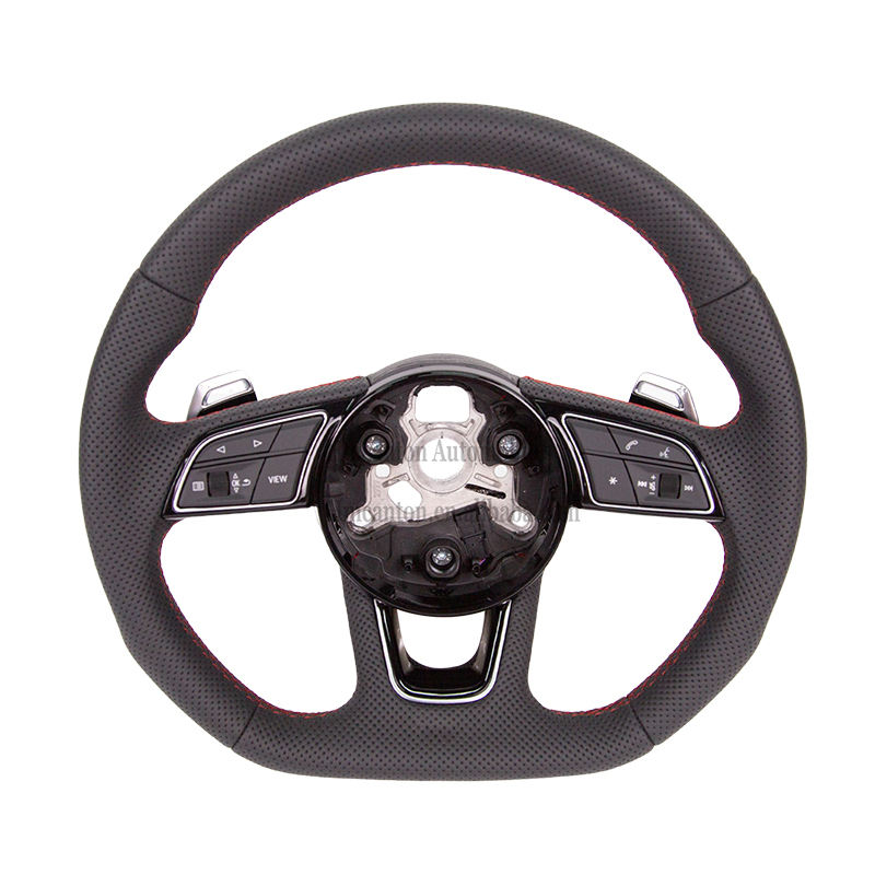 Perforated Leather+Buttons+Paddles