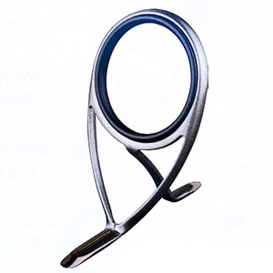 Anneau Seaguide XQG RS LS en acier inoxydable 316L, guide polyvalent à double pied pour cannes à pêche spinning et casting - Product Image 1