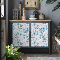 Papier peint autocollant en PVC 3D à motifs floraux européens vintage, multi-motifs, imperméable, design pelable et repositionnable pour hôtel et usage domestique