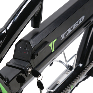 Vélo électrique <span class=keywords><strong>tandem</strong></span> à <span class=keywords><strong>moteur</strong></span> arrière TXED 26 pouces 500W 48V/13Ah, cadre en alliage, 7 vitesses - Product Image 5
