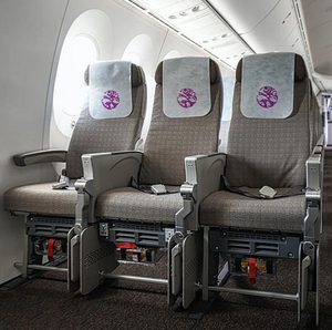 Housse de repose-tête jetable écologique pour <span class=keywords><strong>avion</strong></span>, imprimée sur mesure, 100 % PP, en tissu non tissé doux - Product Image 6
