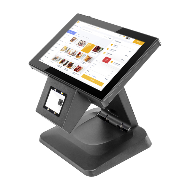 Hot Sale Android Windows System Price Checker 10 Inch Barcode Scanner for Supermarket/Restaurant with Stand