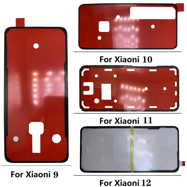 Housing Battery Cover Glue for Redmi Note 7 7pro 8 Pro 8 9S 10pro 11 11pro Plus 11S Adhesive Glue Tape Replacement Sticker
