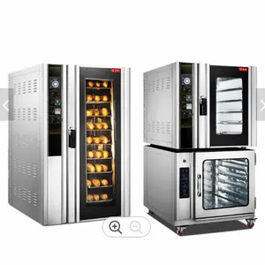 Baking equipment commercial convection oven with steam function combined fermentation machine