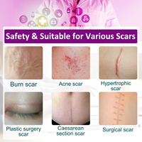 ELAIMEI Meilleurs produits de traitement des cicatrices de keloides par bande de silicone pour abdominoplastie, feuilles de silicone transparentes professionnelles pour les soins de la peau