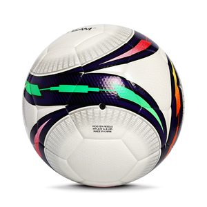 <span class=keywords><strong>Balón</strong></span> de Fútbol de Primera Clase con Superficie de Golf, Tamaño 5, Termosellado, Impresión Personalizada, Diseño Moderno, Fabricado en China - Product Image 4