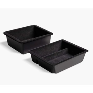 Caja Organizadora para Consola de Reposabrazos de Coche Tesla Model 3Y, Bandeja Acolchada Personalizable con 1-3 Compartimentos, Organizador Interior de Plástico - Product Image 2