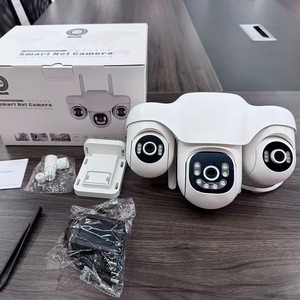 Caméra intelligente pour la maison SC31 V380 4G <span class=keywords><strong>WiFi</strong></span> 6MP 360 °   Caméra IP panoramique <span class=keywords><strong>sans</strong></span> fil à trois yeux et trois têtes avec stockage cloud mobile à distance - Product Image 4