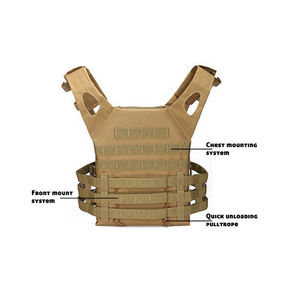 سترة تكتيكية للألعاب الخارجية، معدات البقاء على قيد الحياة في الميدان، سترة واقية تكتيكية للتدريب والمغامرات - Product Image 2