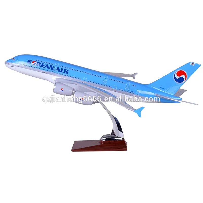 Modelo de avião de brinquedo de resina, estatueta de avião regular promocional personalizada