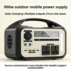แหล่งจ่ายไฟเคลื่อนที่กลางแจ้งแบบพกพาสำหรับใช้ในบ้าน ชาร์จฉุกเฉิน แบตเตอรี่ลิเธียมไอออนสำรอง พลังงานสำรองสำหรับรถยนต์ - Product Image 2