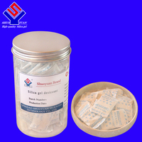 Perles blanches déshydratantes de gel de silice populaire 1g 5g 10g 20g absorbant l'humidité déshydratant de gel de silice pour le conteneur