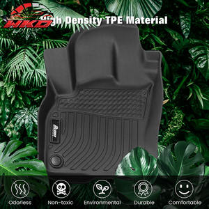 Tapis de sol toutes saisons pour Audi Q3 2019-2025, 1ère et 2ème rangée, revêtement en TPE 3D moulé, imperméable - Product Image 2