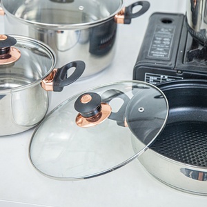 Ensemble <span class=keywords><strong>de</strong></span> casseroles en acier inoxydable chirurgical, antiadhésif, ustensiles <span class=keywords><strong>de</strong></span> cuisine durables, meilleur <span class=keywords><strong>prix</strong></span> <span class=keywords><strong>de</strong></span> gros - Product Image 5