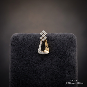 Lab Grown Diamond Pendant 14K Gold Plated Premium Quality Round Brilliant Cut IGI Certified Offering Uncompromising Brilliance - Product Image 3