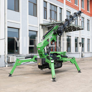 Китай гидравлический 5/8 гусеничный кран Многофункциональный 3-тонный мини-кран-Паук складной кран - Product Image 5