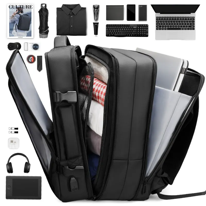 Mark Ryden Laptop Backpacks usb charging carry on backpack school bags business Customizable man backpack MR9299_KR00