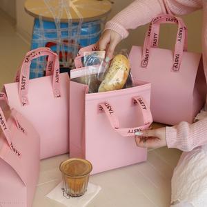 Sacs d'emballage à emporter en aluminium non tissé, isolés thermiquement, résistants à l'humidité, avec logo personnalisé, pour desserts, chocolat au lait à bulles - Product Image 1