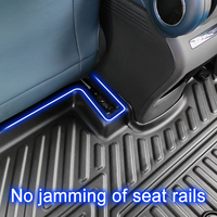 KQD Vente en gros Tapis de sol de voiture antidérapants personnalisés pour BYD Yuan PLUS Tapis de voiture Offre Spéciale en TPE antidérapant Byd Yuan PLUS
