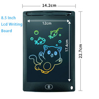 Tablette de dessin numérique AiJH 8,5 pouces, tablette d'écriture électronique LCD, jouets de dessin pour enfants, 8,5, 10, 12 pouces