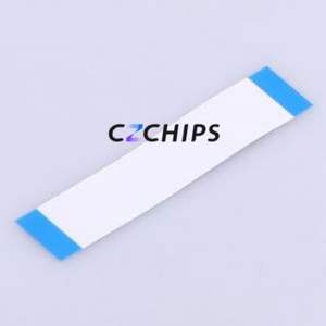 JS10A-20P-100-4-8 FFC Cable (Flexible Flat Cable) P=1mm Connector 20P 1mm 0.3mm Non-Inverting - Product Image 2