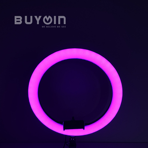 Anillo de Luz LED de 36 cm (14 Pulgadas) con Intensidad Regulable para Transmisión en Vivo, YouTube y Auto-retratos, Venta al por Mayor - Product Image 5
