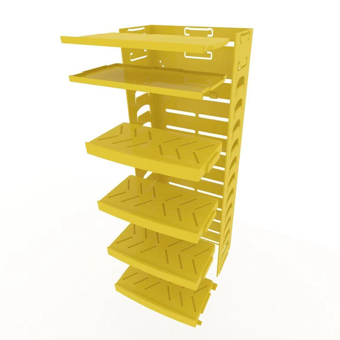 Apache Customizable Metal Modern for Powder Coated Store Display Stand for Potato Chips in Supermarkets Carton Packed — view 6
