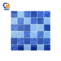 Azulejos de Porcelana Sinray - Antideslizantes, Resistentes a Ácidos, Antibacterianos, Resistentes al Desgaste, Textura Mate Imitación Piedra, 300x300mm, 8mm
