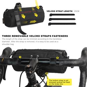 도로, 지방, 전기 자전거 bikepacking를 위한 사려깊은 물자 정면 핸들 바 부대 - Product Image 4