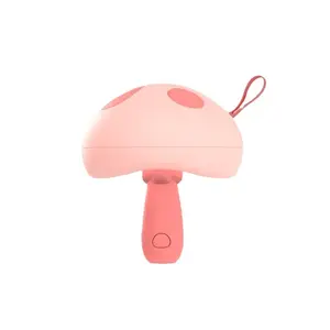 Dual purpose small mushroom reading desk lamp for charging and plugging, bedroom magnetic suction night activity gift
