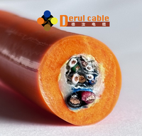 Cable con Cubierta de PUR Flotante de Cero Flotabilidad, Conductor de Cobre Blindado Trenzado, 300-1000V, para Aplicaciones ROV de Clase Industrial