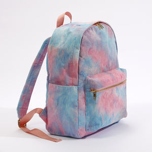 Mochilas Escolares Coloridas con Estampado Completo para Adolescentes, Estudiantes Universitarios, Mujeres y Hombres, Mochilas de Viaje Diarias, Mochilas Grandes de Pana con Estampado Tie Dye - Product Image 2